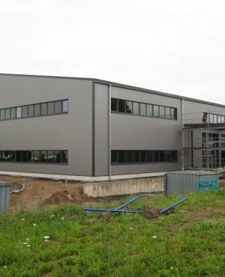 Neubau Produktions- und Lagerhalle Bergler