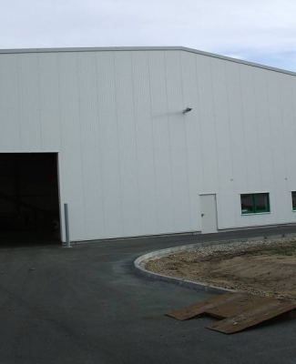 Neubau Aufbereitungshalle WIPAG Nord